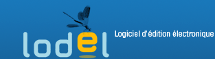 Lodel, logiciel d'dition lectronique